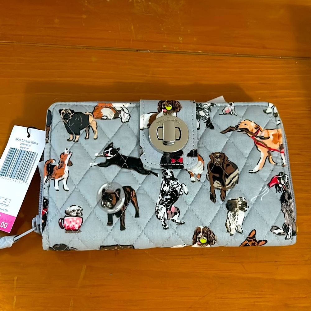 Vera Bradley RFID Turnlock Wallet